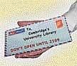 Cambridge University stores 'letters for the future'