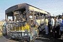 School bus catches fire, students escape unhurt