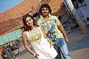 Follow me: Pooja Gandhi and Vijay Raghavendra.