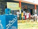 WHERE THERES A WILL: Students of the government school at Hebballi have understood the importance of rainwater harvesting.