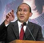 Australian envoy to India Peter Varghese addresses a press conference in New Delhi on Wednesday. PTI