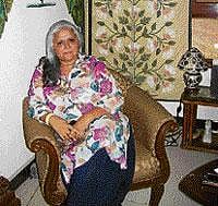 Minister-turned-film star, Bina Kak.