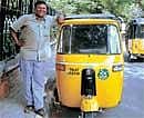 Innovative: Samson with his auto