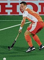 hit man: The Netherlands Taeke Taekema is one of the most feared drag-flickers in the world. AFP