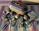 self expression A collection of betel nut crackers and other vessels of a private collector in Mangalore. DH photo Kishor Kumar Bolar