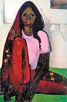 Keen eye: From Amrita Sher-Gils Child Wife, 1936.