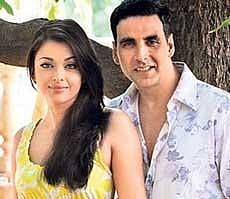 Aishwarya and Akshay in 'Action Replay'