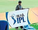 It was IPL pack up time at the Chinnaswamy Stadium in Bangalore on Monday. DH photo