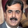 Pakistan Prime Minister Yousuf Raza Gilani