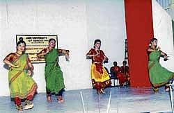 Participants striking a pose.