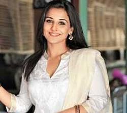 Bollywood actress Vidya Balan
