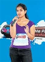 Soulful: A participant at the audition.