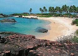 A view of St Marys island near Malpe. DH photo