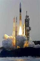Space duty: Japans H-2A rocket carrying Akatsuki, the countrys first Venus probe, lifts off from a launch pad at the Tanegashima Space Centre on Friday. AP