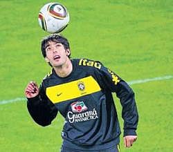 With all the focus on Messi and Rooney, Brazilian Kaka can perform without the weight of expectations. AFP