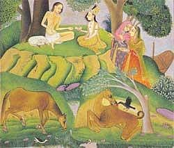 LAILA MAJNU, Kota, Rajasthan, circa A.D.1760-1770, National Museum, New Delhi