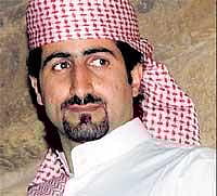 Omar bin Laden, the fourth son of Osama bin Laden. AFP