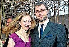 Chelsea Clinton and Marc Mezvinsky. NYT
