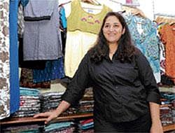 Versatile: Clothes from Deepas collection are designed in such a way that they can be used even after pregnancy. DH Pic by Kishor Kumar Bolar