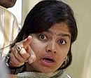 Poonam Mahajan, daughter of slain BJP leader  Pramod Mahajan. File photo/PTI