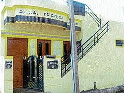 House constructed for beneficiaries of ward number 60 under the Gruha Bhagya Scheme