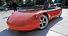 The new car named Human Car Imagine PS can take on hills at 30 mph and can exceed 60 mph on flat terrain.
