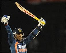 Virender Sehwag. AFP Photo