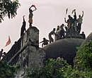 Babri Masjid demolition. AFP File Photo