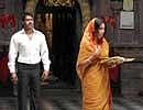 Whats that again: Ajay Devgn and Bipasha Basu.