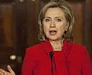 Secretary of State Hillary Rodham Clinton. AP