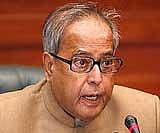 inance Minister Pranab Mukherjee File Photo