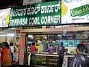 POPULAR An outside view of Srinivasa Cool Corner.