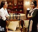 Rani Mukherjee and Vidya Balan in the film.