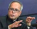 Finance Minister Pranab Mukherjee