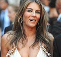 Actress Elizabeth Hurley