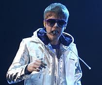 Canadian singer Justin Bieber performs on stage in Sentul, Indonesia- AP photo