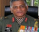 Army Chief Gen V K Singh