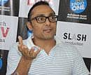 Candid: Rahul Bose  DH photo by  Manjunath M S
