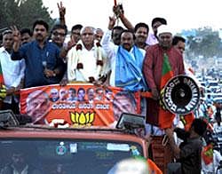 Mired in frequent controversies and conflicts within, the  Yeddyurappa-led government seems to be running out of time when it comes to development work. DH Photo