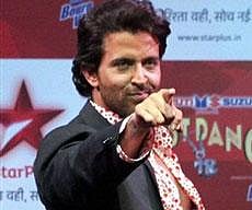 File Photo . Bollywood heartthrob Hrithik Roshan