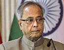 Finance Minister Pranab Mukherjee . AP