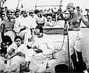 Leader: Gandhiji was certain that a do or die struggle against British imperialism was necessary.
