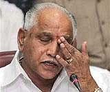 B.S. Yeddyurappa. File Photo