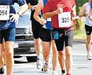 CHALLENGE YOURSELF Running a marathon requires tremendous stamina, endurance and cardio-respiratory fitness.