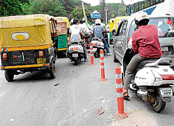 ignorant Not many Bangaloreans are aware about the lane discipline being enforced by traffic police in the City.