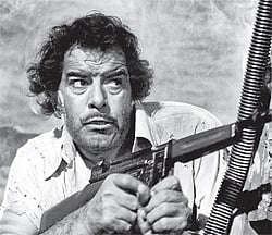 in action Wrestler-turned-actor Dara Singh.