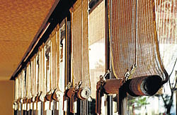 Style: Curtains lend character to a space.