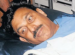 Muthoot Finance manager Sudhakar. dh photo