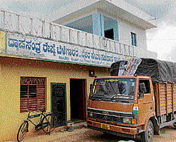 The Sericulturists and Farmers Cooperative Society at Dyapasandra in Mulbagal.