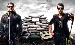 Bridging the gap: Himesh Reshammiya and Atif Aslam, captains in Sur Kshetra.